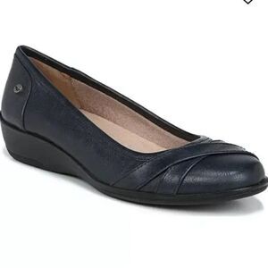 🆕 Life Stride Velocity 02 Flex Comfort Loyal Ballerina Flats Black size 12&10W